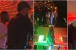 意大利男高音😂那不勒斯全队聚会庆祝夺冠，主教练孔蒂一展歌喉
